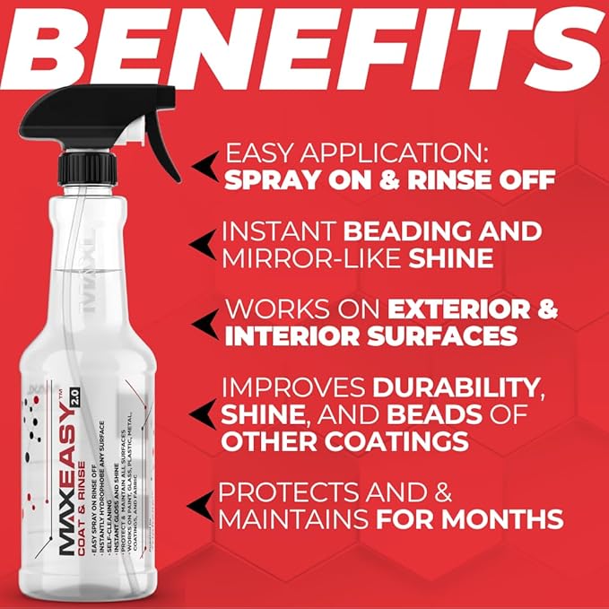 MAXEasy® - Instant Automotive Coating 2.0 Powered by Triphene™ (5-Pack)