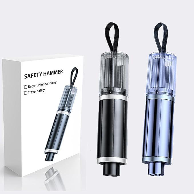 Safe Life Hammer Car Escape Tool and Seatbelt Cutter (2PCS-B)