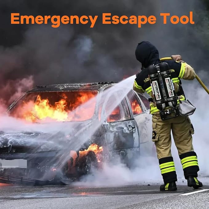 10 PCS Car Safety Hammer Emergency Escape Tool Auto Car Window Glass Hammer Breaker and Seat Belt Cutter Escape 2-in-1 for Family Rescue & Auto Emergency Escape Tools
