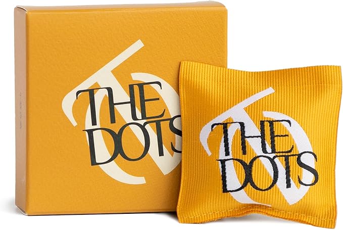 THEDOTS Air Vent Clip, Sicilian Orange, Luxury Fabric Car Fresheners, Odor Eliminator, Aesthetic Car Interior Decor Gift
