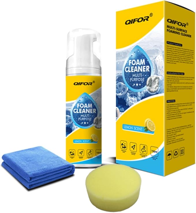 Interior Cleaner & Protectant, Effective Car Interior Cleaner Leather Car Seat Cleaner, Suitable for Cleaning The inteerior of All Types of Vehicles (1 PCS)