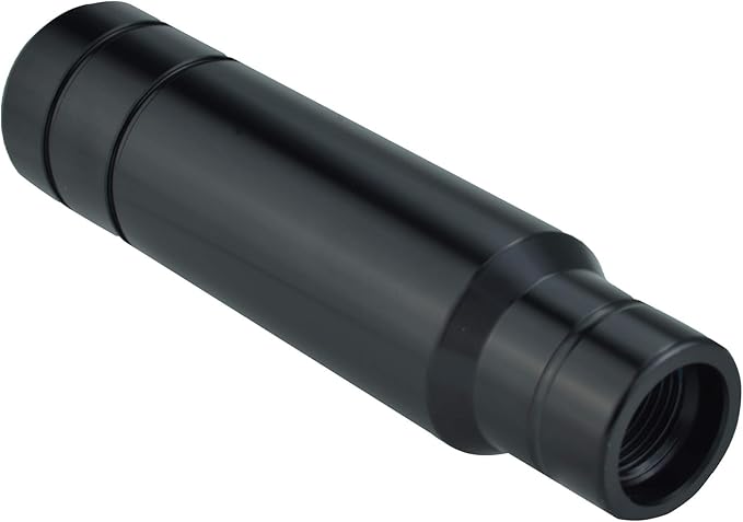 Abfer Metal Heavy Shift Knob, 5" Aluminum Alloy Weighted Gear Lever Stick Shifter Handle Fit Most Manual Vehicle (Black)