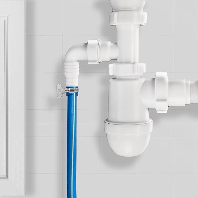 10-Piece Set of 304 Stainless Steel Hose Clamps, Adjustable Spiral Hose Clamps, Key type hose clamps for Plumbing, Automotive, Mechanical and More Applications (Size:18-32mm【11/16"-1 1/4"】)