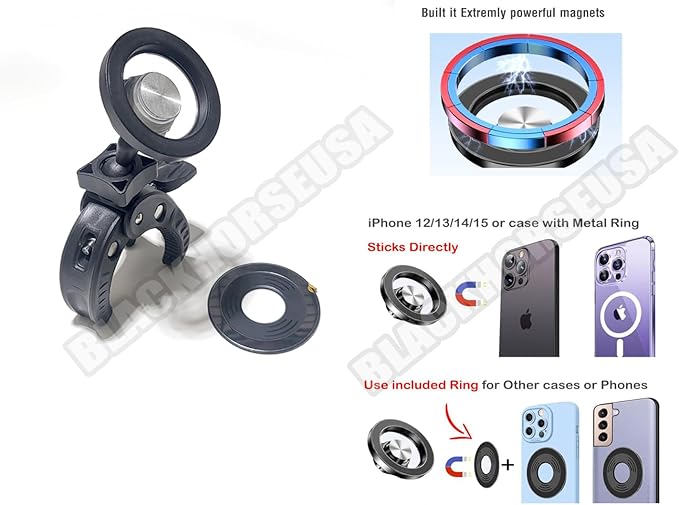 Phone Mount Holder Compatible with Hyundai Sonata Dashboard (2020-2026) Center Console | Compatible with Magsafe, Wireless Charging, Magnetic and clamp on Style attachments