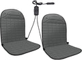 2 PCS Seat Cushion Comfortable Winter Seat Cover, Gifts for Family (Grey)