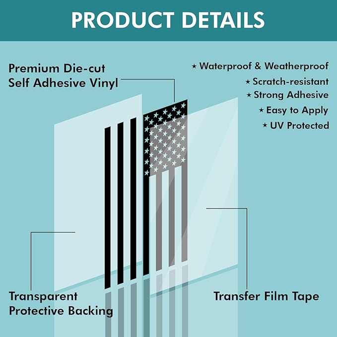 (4PCs) Skeleton Hand Decal Set Black Vinyl Stickers Waterproof Durable Easy to Apply Rock On Hang Loose Skeleton Hand Car Truck Bumper Laptop Window Decoration 3 Inches (Black)