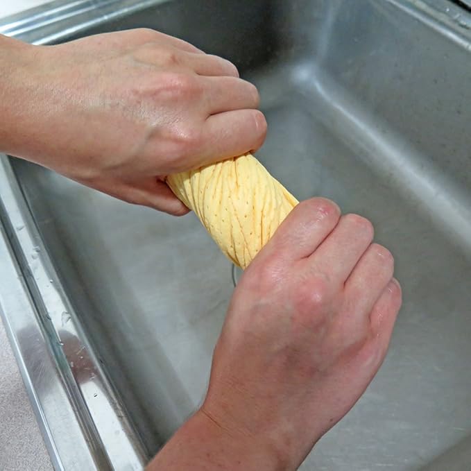 Evelots Car Windshield Cleaner Chamois, 4 Pack, Window Glass Defogger Sponge, Yellow