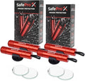 SafeProX 2 in 1 Emergency Escape Tool, Life Saving Car Window Breaker & Seatbelt Cutter - Car Window Hammer for Quick Accident Aid & Safety on The Go with Seat Belt Cutter. (Pack of 4)