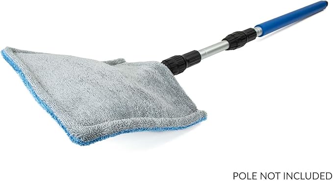 Autofiber [Mitt on a Stick] Dreadnought Drying Cover (12"x12") - Red/Gray