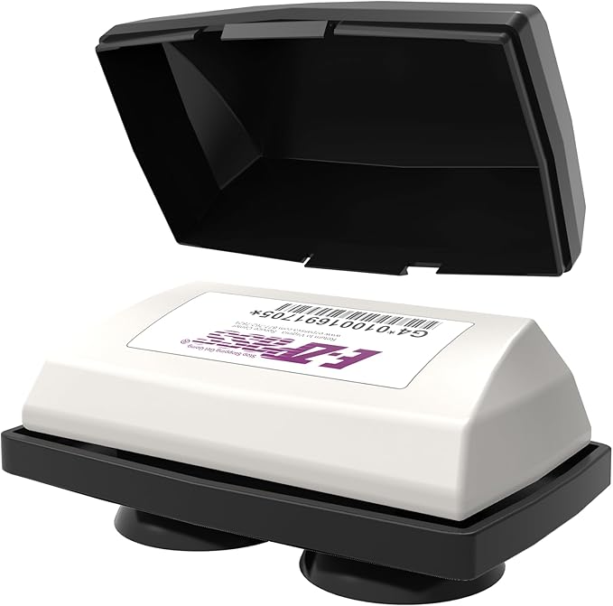 Zeyitian Ez Pass Holder Black 1 Pack - Super Strong Suction Cups for Windshield, Toll Pass Transponder Holder for EZ Pass/iPass