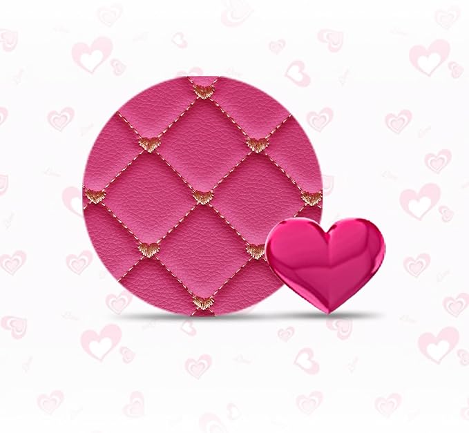 car organizers and storage for SUV,trunk organizer for sedan, leather foldable sleek box with lid,collapsible cargo bins, tool accessories containers,Pink women (21.65 inch)