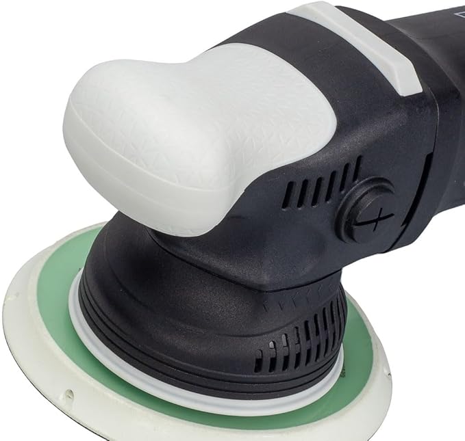 Maxshine 21mm, 6" Plate M21 Pro Dual Action Polisher & 16oz AIO Polish - 6-Speed, 5/16”-24 Thread - Auto Detailing Tool for Buffing, Paint Protection, Swirl & Scratch Repair, Glossy Shine, Restoration