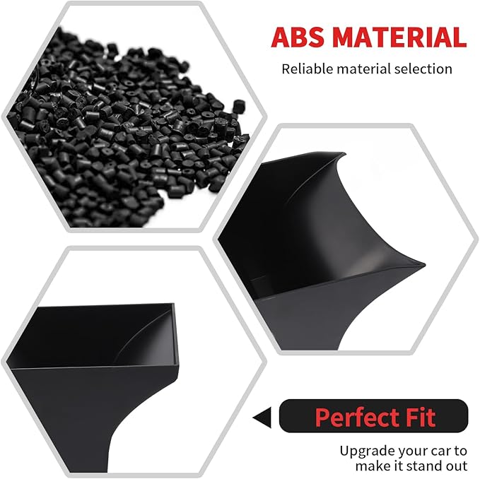 RT-TCZ Rear Storage Box Tray Organizer Center Console Accessories for Ford Mustang 2015-2024