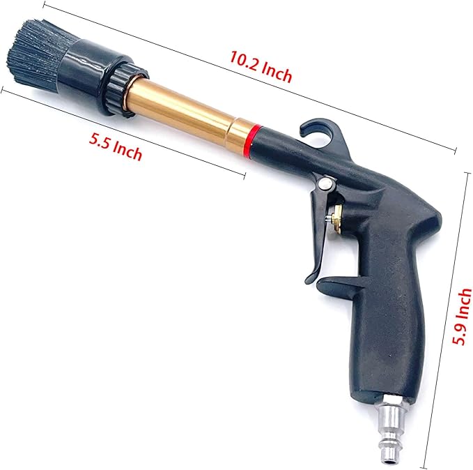 Tornado Cleaning Gun, Detailing Car Cleaning Gun Interior Dryer Air Blow Gun, High Pressure Blower Gun, Car Detailing Tools for Quickly Blowing Out Dirt and DustWorking with Air