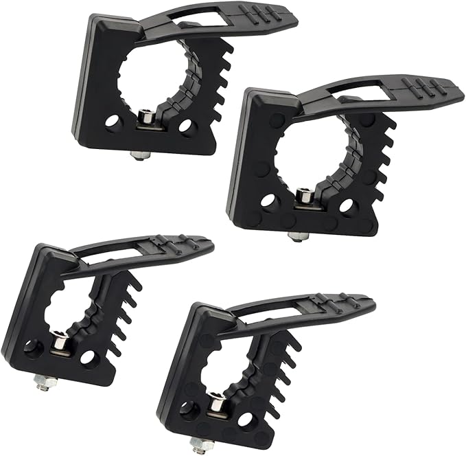 HIGH FLYING for Toyota Fortuner 2016-2024 Car Accessories Modular Storage Molle Panels System Trunk Shelf Luggage Trunk Organizer Aluminum Alloy (Clamps)