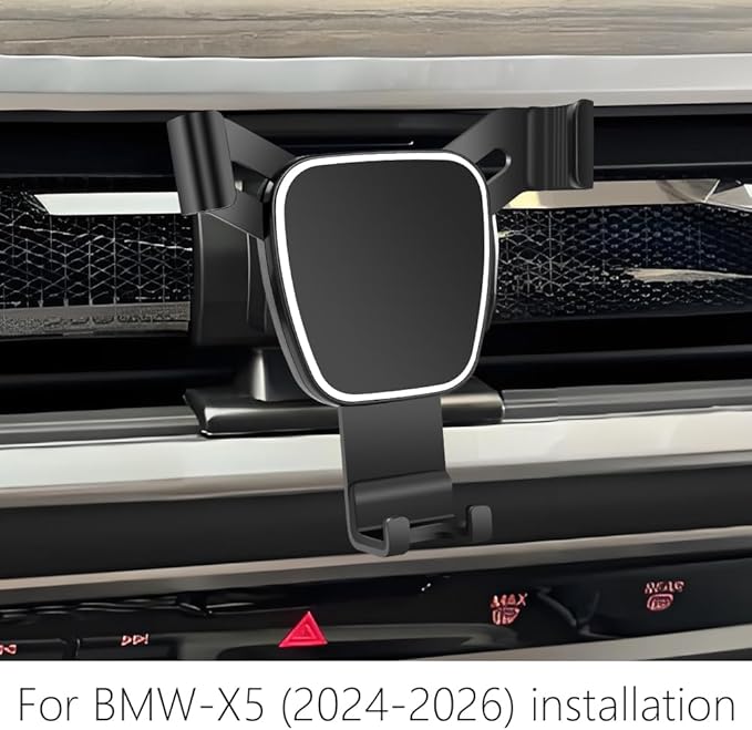 Car Phone Mount Holder for BMW X5 X5M 2024 2025 2026，BMW X6 X6M 2024-2026，BMW X7 2023-2026 Auto Accessories Navigation Bracket Interior Screen Decoration Dash Board Mobile Cell Phone case