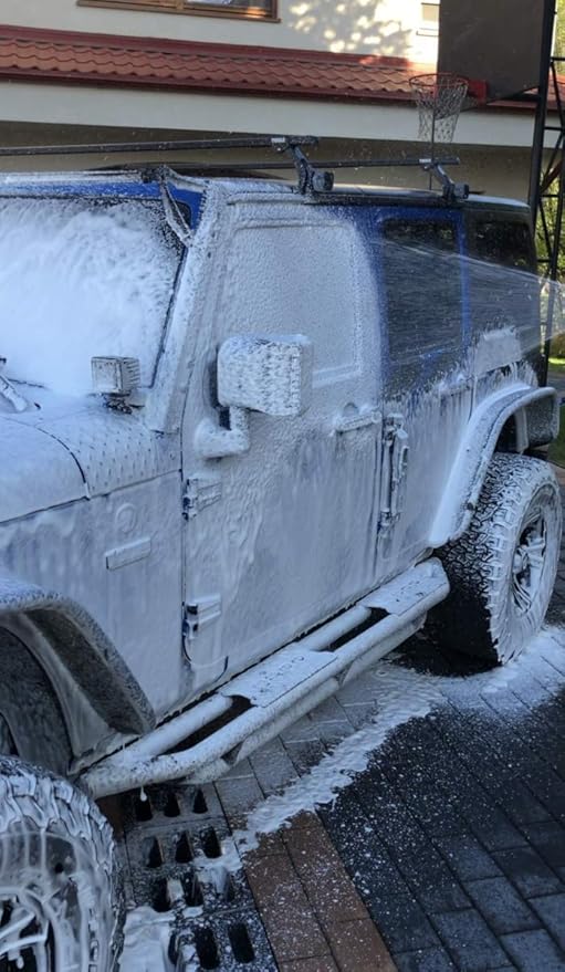 Wash Chems Pro 50 Touchless Car Wash Detergent Soap Concentrate (32 oz) No Brushing, Commercial Grade Professional Auto Foam Cleaner (Biodegradable) Also Great for Trucks & Tractors