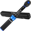 1/4" Drive Small Torque Wrench 1-8 Nm (8.85-70.8 in lb) ±3% Precision, Dual-Direction 72-Tooth Click Torque Wrench for Bicycle, Electronics, Small Engine Repair, and Delicate Fasteners