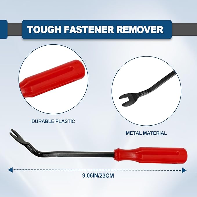 1101PCS Car Door Trim Panel Clips Kit, Car Retainer Clips Auto Push Pin Rivets Set - 32 Most Popular Sizes and 1 Pcs Fastener Remover Remover for GM Ford Mazda Chrysler Benz Subaru Toyota Honda