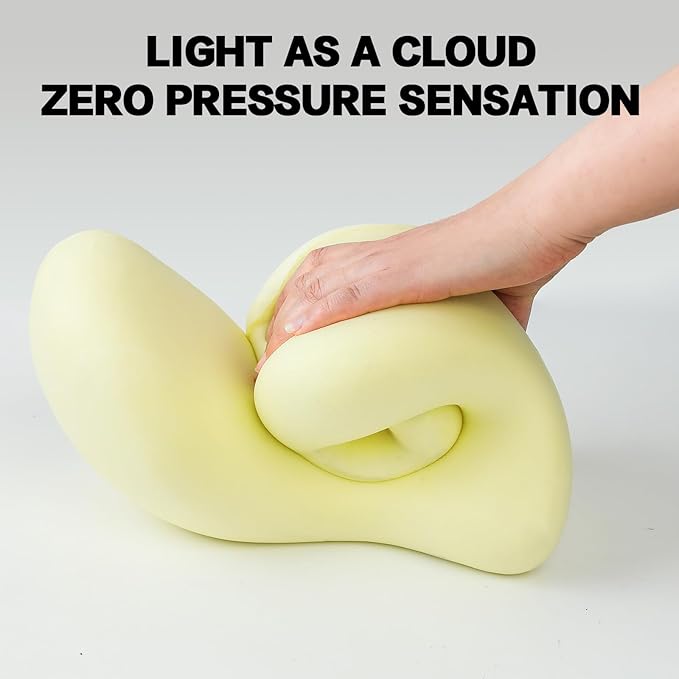 Travel Neck Pillow | Memory Foam Neck Pillow, New Portable U-Shaped Pillow with Neck Support, Breathable & Washable Cover, Compact for Plane, Office, Bus, Train, Sofa, Nap–Includes Storage Bag