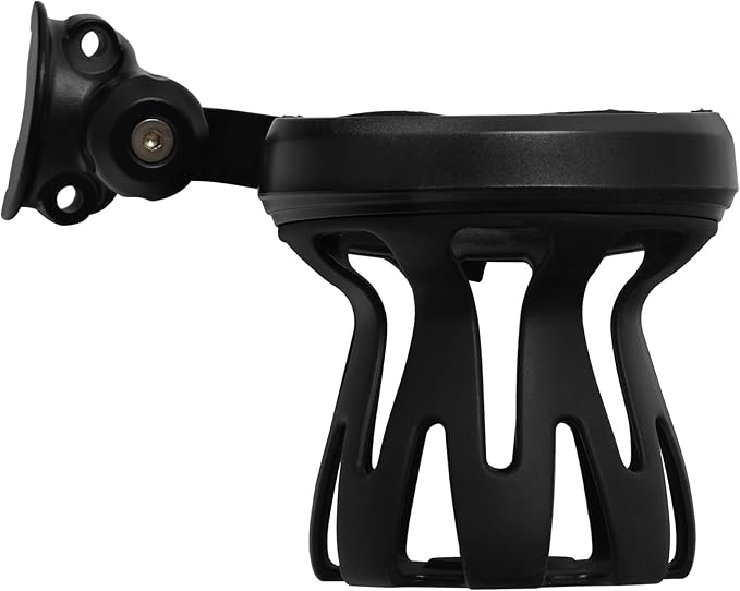 TCMT Handlebar Mount Drink Cup Holder Fit For Harley Touring Road King Road Street Eletra Glide Dyna Street Bob Sportster XL with 1" Handlebar