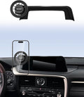 Car Phone Holder for Lexus RX350 RX350L RX450h RX450hL 2020-2022 Accessories Automobile Cradles Magnetic Phone Mount Compatible with MagSafe, Magnets Cell Phone Base(Only Fit 8-Inch,Not Fit 12.3-Inch)