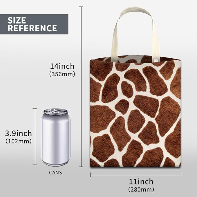 Car Trash Can, Cute Car Trash Bag, Hanging Car Organizer and Storage Bag, Trash Bin for Car Accessories, Vehicle, Travelling, Camping Giraffe Skin Print