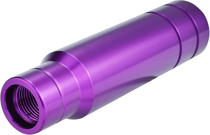 Abfer Metal Heavy Shift Knob, 5" Aluminum Alloy Weighted Gear Lever Stick Shifter Handle Fit Most Automatic Manual Vehicle