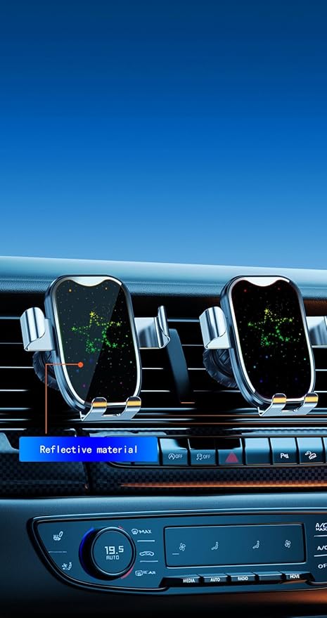 car Phone Holder Mount,Car Vent Phone Mount, UniversalCell Phone Mount [2025 Most Stable and FlexibleSuction Cup] Vent Dashboard Windshield Cellphone Mount Car Fit for All Phones