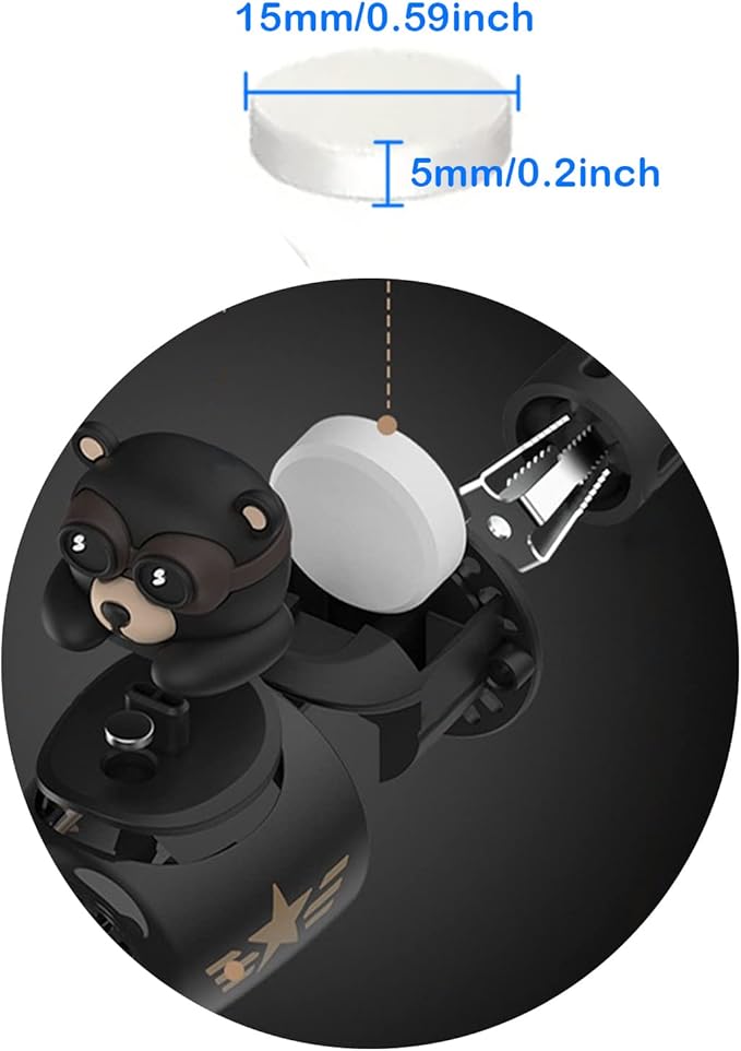 8 Packs Car Air Fresheners Solid Fragrance Replacement Pads, Propeller Air Outlet Vent Fresheners Refill, Car Perfume Suitable for Automotive Interior Decoration (8 Packs)