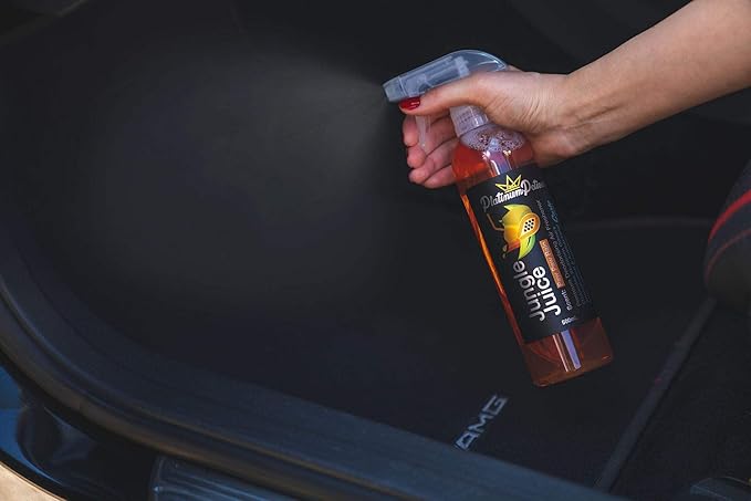 Water-Based Car Air Freshener Spray | Premium Automotive Deodorizer | Mold-Resistant Formula | Eliminates Odors and Refreshes Vehicle Interior | 17 fl oz | Jungle Juice