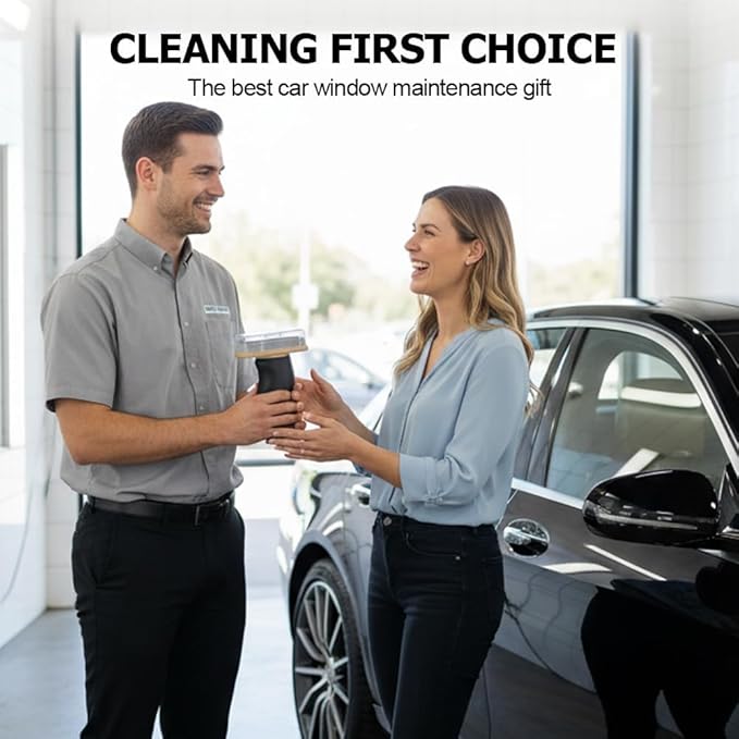 Upgrade Handheld Glass Oil-Film Remover Emulsion, 2026 Emulsion Cleaner Glass Cleaning Board for Clarity, Automotive Oil Film Cleaning Brush for Car (2 pack)