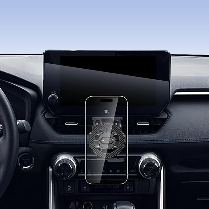 Car Phone Mount for Toyota RAV4 2019-2024 Premium XLE, Adventure, TRD Off-Road, Limited, Hybrid XSE Accessories Automobile Cradles Phone Holder Compatible with MagSafe, Strong Magnets Cell Phone Base