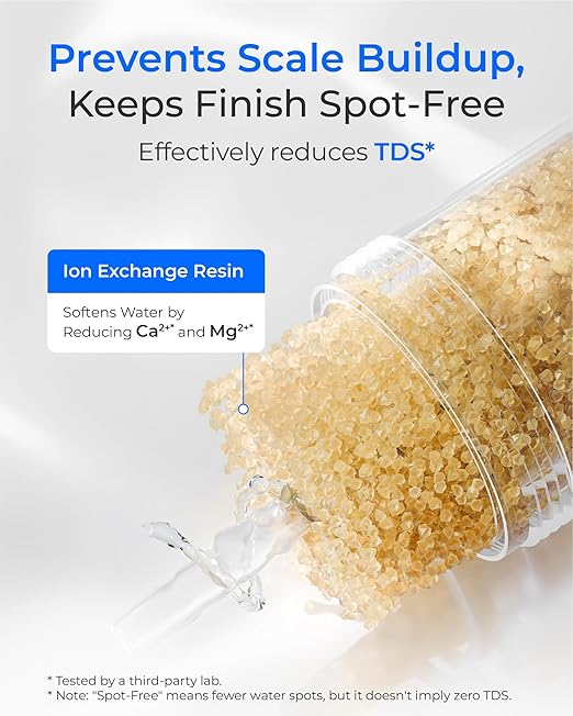 Waterdrop Hard Water Filter for Hose Car Wash, Water Deionizer for Car Washing, Window, Boat, Marine, Motorcycle, Yard Cleaning, Wash Spot Free, 2 Pack with Hose Protector