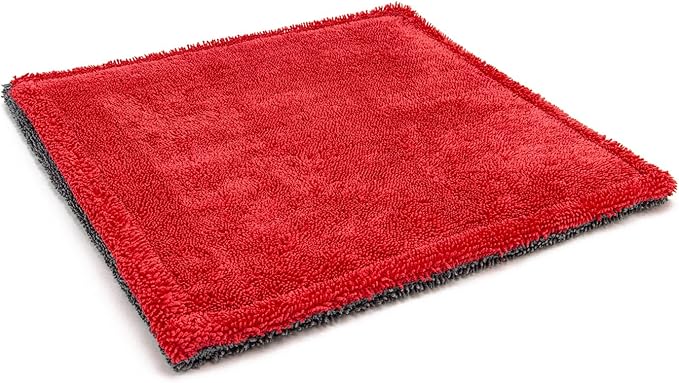 Autofiber [Mitt on a Stick] Dreadnought Drying Cover (12"x12") - Red/Gray