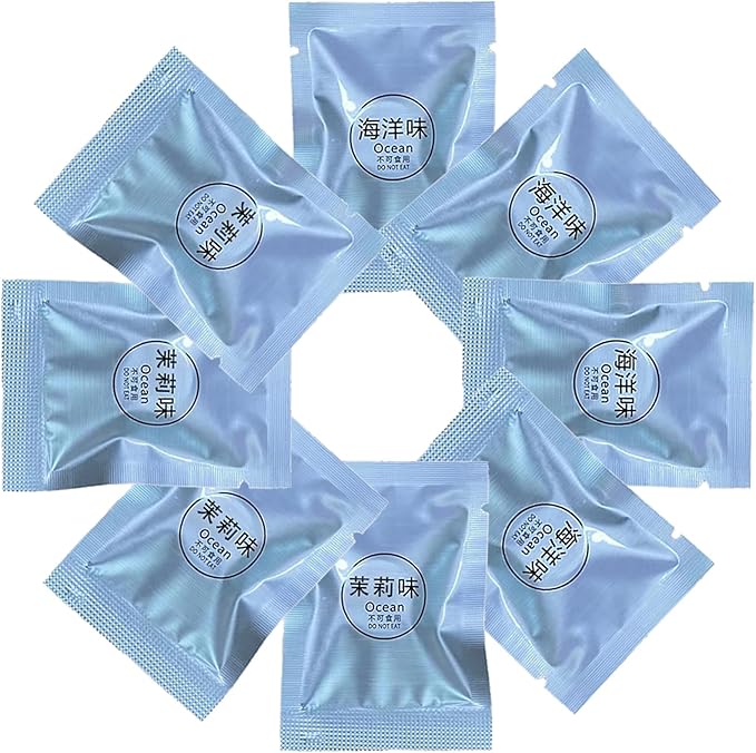 8 Packs Car Air Fresheners Solid Fragrance Replacement Pads, Propeller Air Outlet Vent Fresheners Refill, Car Perfume Suitable for Automotive Interior Decoration (8 Packs)