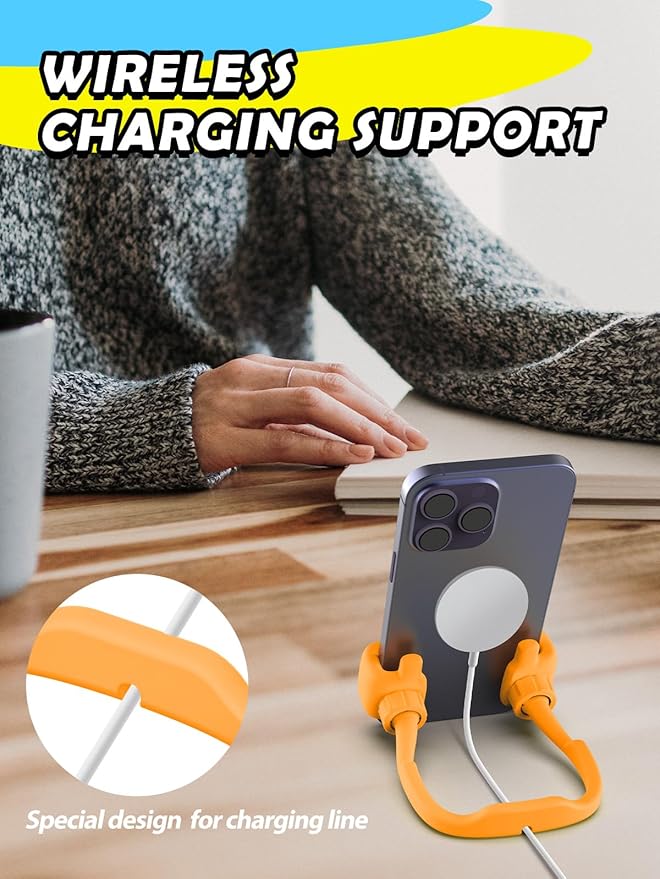 Valentines Day Gifts for Teens Girls Women Cell Phone Holder: Thumbs Up Lazy Phone Stand Gifts for Adults Kids Boys Men Teenager Wife Mom Funny Gag Gadgets Ideas Who Wants Nothing Gift for Easter