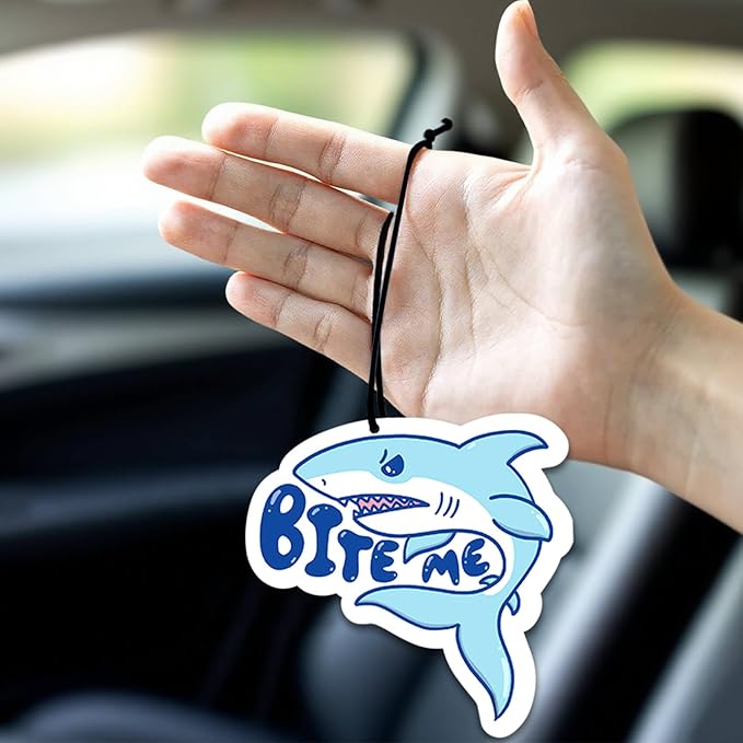 Highland Cow Air Freshener Hanging for Car Scented Ornaments Mirror Cute Car Fresheners Highland Cows Car Accessories Auto Interior Decor Scent Home Bathroom Closet Cow Gifts for Women Men