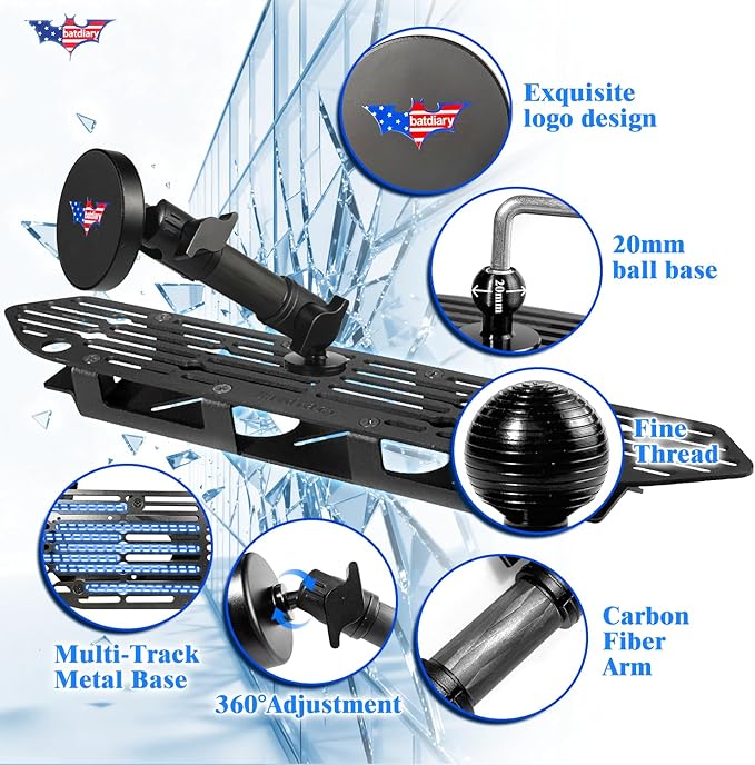 for Jeep Wrangler JL Magnetic Phone Mount Compatible with 2018-2023 Wrangler JL (NOT 4xe)｜2020-2023 Gladiator Accessories Metal Cell Phone Holder Dash Platform Mount