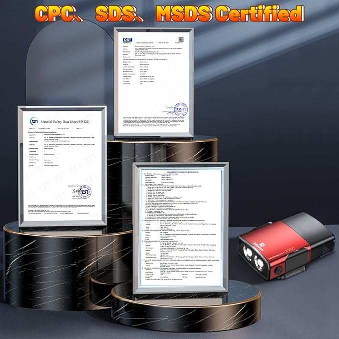 Window Breaker - Upgraded Safe Hammer Glass Breaker Under Water, Car Hammer Seatbelt Cutter Window Breaker Emergency Escape Tool, 3 in 1 Glass Breaker for New Cars (Red)