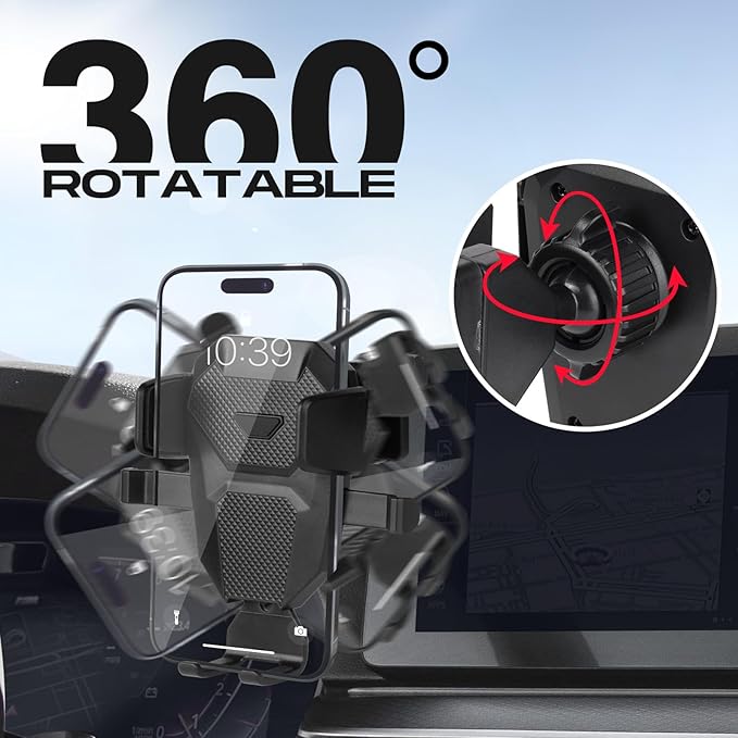 Car Phone Holder for 2021 2022 2023 BMW 5 Series Accessories,Adjustable GPS 5 Series Phone Mount ONLY for 12.3-inch Screen,Hands-Free Ultra Stable Phone Stand for All Phones