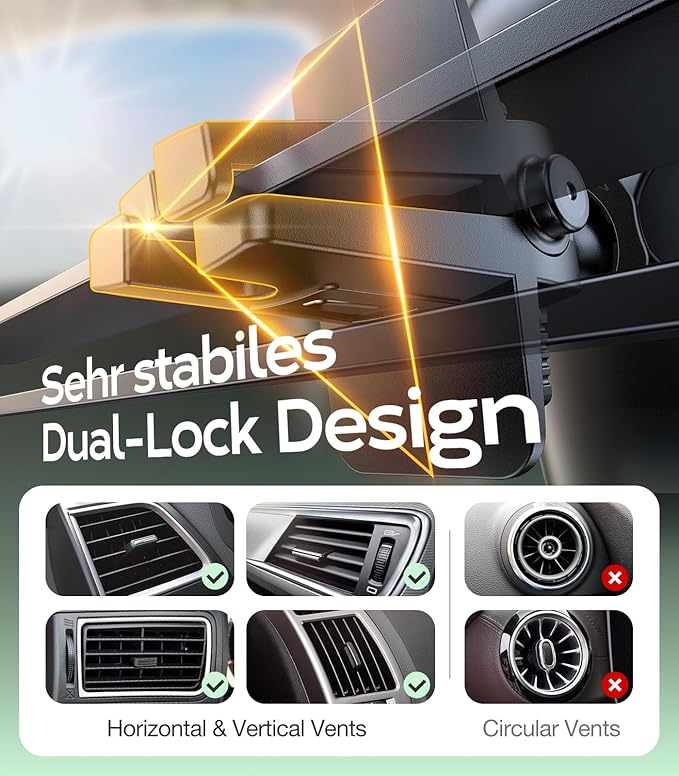 TORRAS 2026【Strongest Suction & Ultra-Durable】 Phone Holders for Your Car,【Patent & Safety Certs】 Car Phone Holder Mount Truck Stand for Dashboard Windshield Vent for iPhone 17 16 15 14 13, Sage