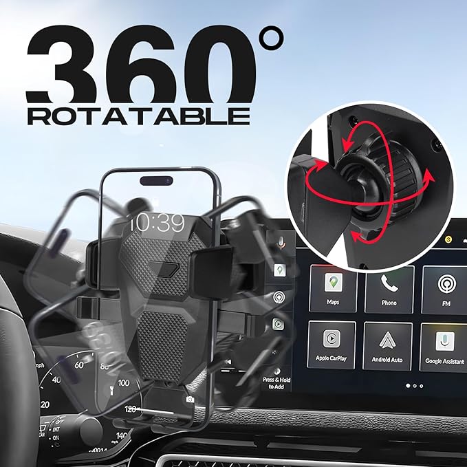 Car Phone Holder for 2023-2025 2026 Honda CR-V Accessories,Adjustable GPS CR-V Phone Mount for 7/9-inch Screen,Hands-Free Ultra Stable CRV Air Vent Phone Stand