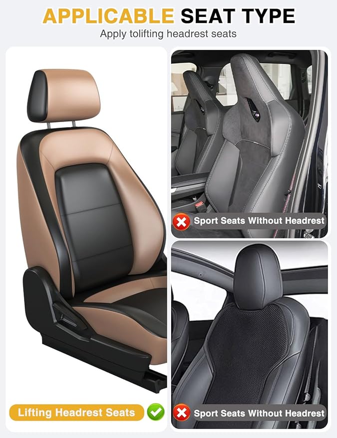 1-Pack Leather Car Backseat Organizer with Tablet Holder–Foldable Food Tray,Storage Pockets,Trash Can,Tissue Holder & Insulated Bag–Kick Mats Protector for Kids,Travel Accessories Organizer