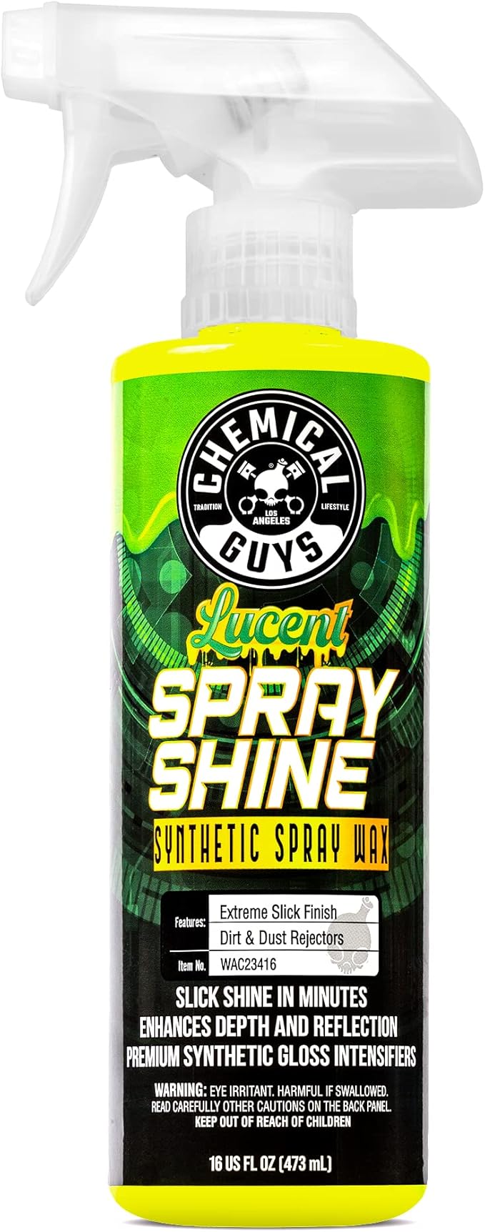 Chemical Guys Lucent Spray Shine Synthetic Spray Wax (16 Oz)