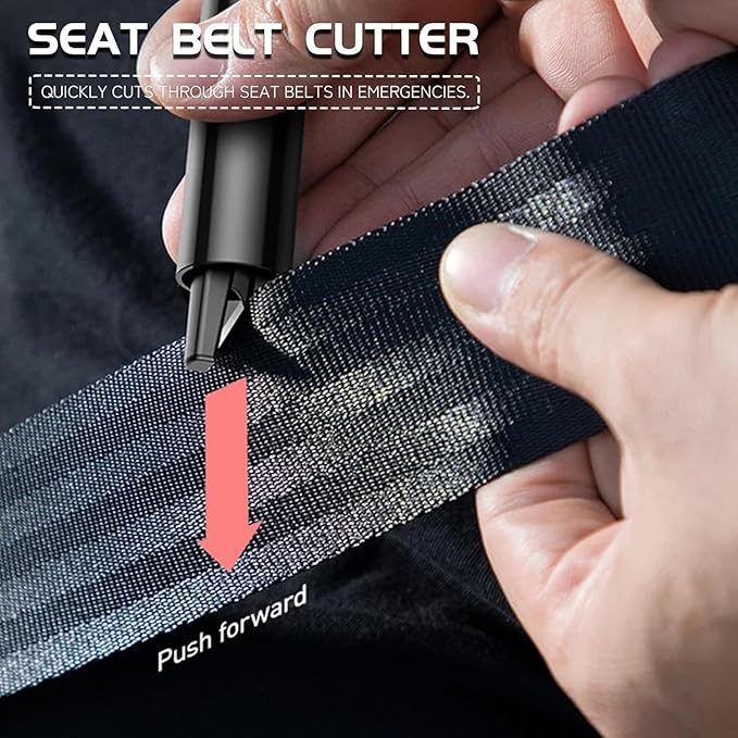 Safe Life Hammer Car Escape Tool and Seatbelt Cutter (4PCS-D)