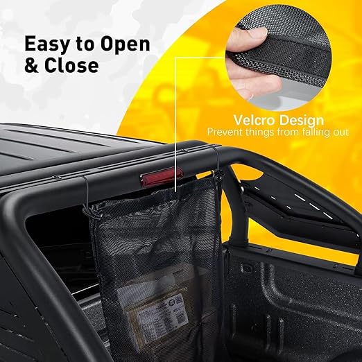 Universal UTV Trash Bag, Car Trash Bag, Organizer for Rock Crawler, Mud Truck, Golf Cart, Boat, Golf Cart - Durable Off-Road Storage Solution for Road Trips, Compatible with Most Vehicles (1)