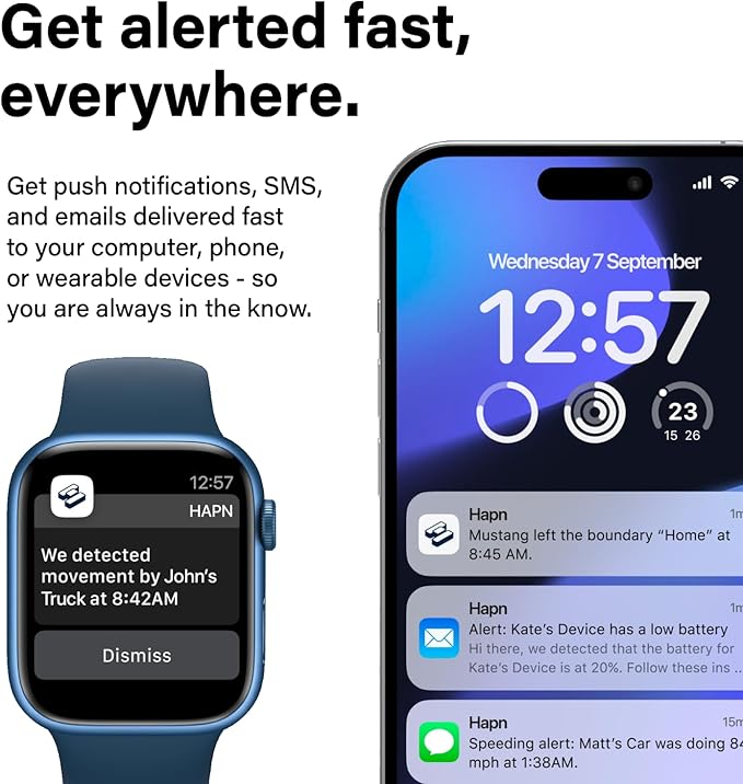 Spytec Atlas GPS Tracker for Vehicles & Kids | Up to 14-Day Battery Life | Waterproof Magnetic Case, Geofencing, Portable Real Time Mini GPS Car Tracker w/Lifetime Support | Subscription Required