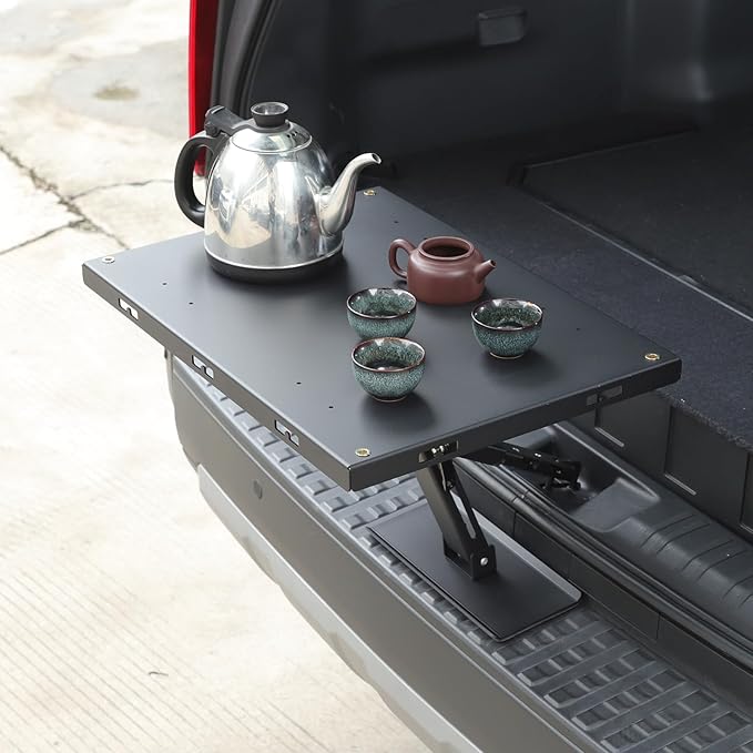 Trunk Storage Rack Table Compatible with Toyota Land Cruiser 250 Prado LC250 J250 2024 2025, Car Modular Storage Panel Foldable Interior Accessories