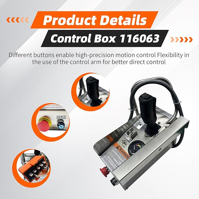 116063 Control Box Compatible with SkyJack Scissor Lift SJIII 3220 4620 4626 4830 4832 6826 6832